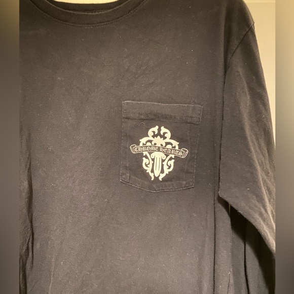 Rare Chrome Hearts Staff Long Sleeve Tee - Picture 8 of 10